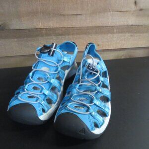 KEEN WOMEN'S WATERPROOF SANDAL - AQUA US SIZE 9
